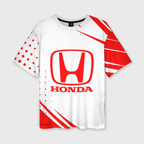 Женская футболка оверсайз Honda - sport / 3D-принт – фото 1