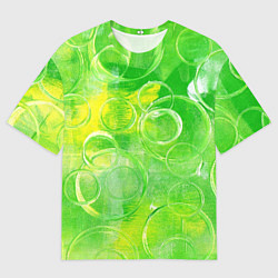 Футболка оверсайз женская Мохито освежающий, цвет: 3D-принт