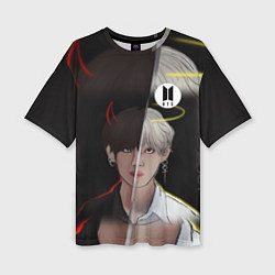Женская футболка оверсайз BTS Kim Taehyung