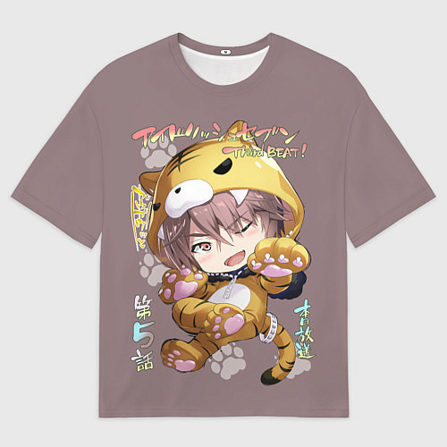 Женская футболка оверсайз Mitsuki Izumi - Семёрка идолов / 3D-принт – фото 1