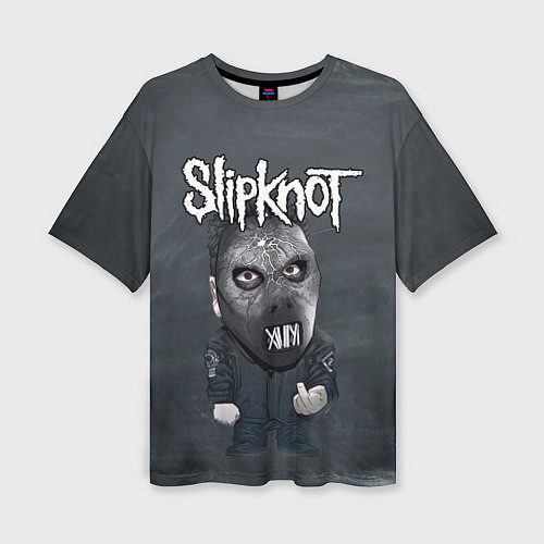 Женская футболка оверсайз Dark Slipknot / 3D-принт – фото 1