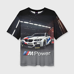 Женская футболка оверсайз BMW M 240 i Racing - Motorsport - M Power
