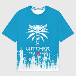 Футболка оверсайз женская The Witcher 3 Wild Hunt крутая, цвет: 3D-принт