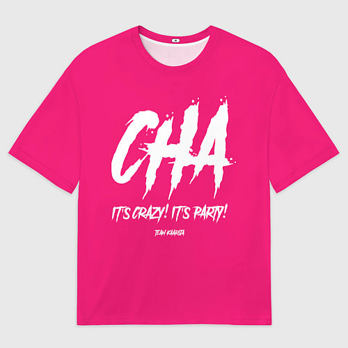 Женская футболка оверсайз Сha Cha Cha: Eurovision 23 Finland / 3D-принт – фото 1