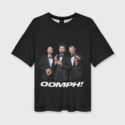 Женская футболка оверсайз Oomph band