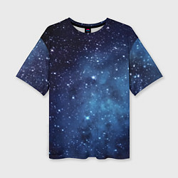 Женская футболка оверсайз Звездное небо - нейросеть