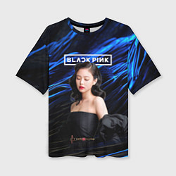 Женская футболка оверсайз BlackPink Jennie