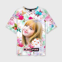 Женская футболка оверсайз Blackpink Lisa