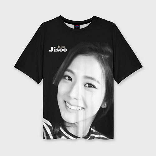 Женская футболка оверсайз Blackpink Jisoo in vest / 3D-принт – фото 1