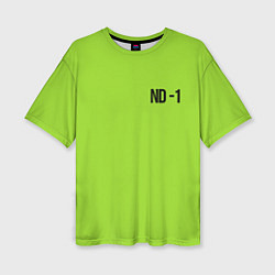 Женская футболка оверсайз ND -1 Астарот