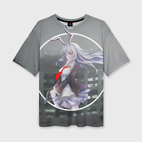 Женская футболка оверсайз Touhou Project Рейсен Удонгейн Инаба / 3D-принт – фото 1