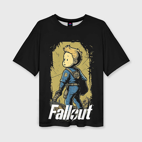 Женская футболка оверсайз Fallout boy / 3D-принт – фото 1