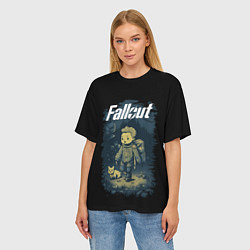 Футболка оверсайз женская Fallout boy, цвет: 3D-принт — фото 2