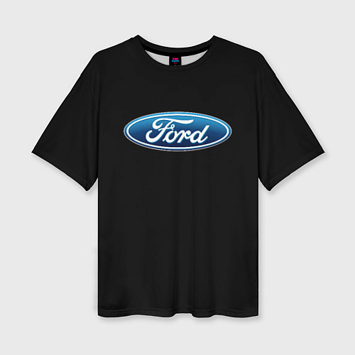 Женская футболка оверсайз Ford sport auto / 3D-принт – фото 1