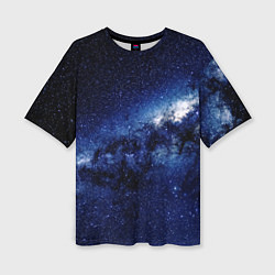 Женская футболка оверсайз Вселенная Стивена Хокинга