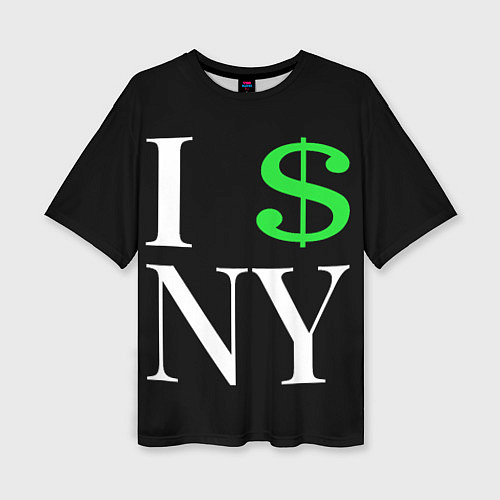 Женская футболка оверсайз I steal NY - Payday 3 / 3D-принт – фото 1