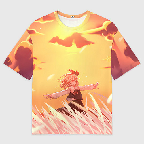 Женская футболка оверсайз Touhou Project Rumia / 3D-принт – фото 1