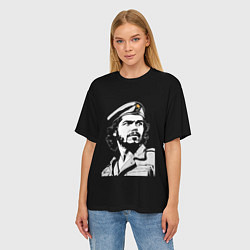 Футболка оверсайз женская Che Guevara - Hasta La Victoria, цвет: 3D-принт — фото 2