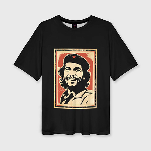 Женская футболка оверсайз Команданте Че Гевара / 3D-принт – фото 1