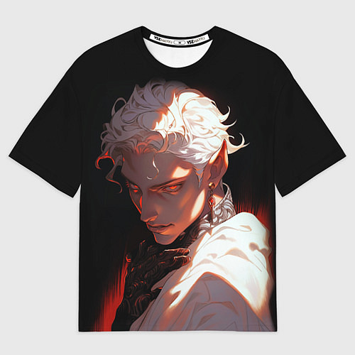 Женская футболка оверсайз Астарион из балдурс гейт 3 / 3D-принт – фото 1
