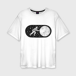 Женская футболка оверсайз Space on
