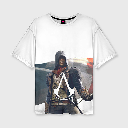 Женская футболка оверсайз Французская революция Assassins / 3D-принт – фото 1