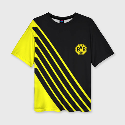 Женская футболка оверсайз Borussia sport line uniform / 3D-принт – фото 1