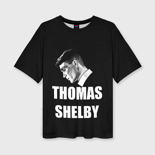 Женская футболка оверсайз Thomas shelbi / 3D-принт – фото 1
