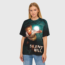 Футболка оверсайз женская Silent Hill - Heather Mason, цвет: 3D-принт — фото 2