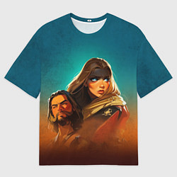 Футболка оверсайз женская Фуриоса - Безумный Макс, цвет: 3D-принт