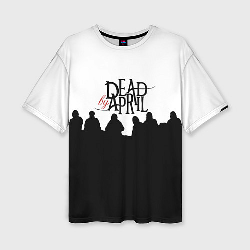 Женская футболка оверсайз Dead by april rock / 3D-принт – фото 1