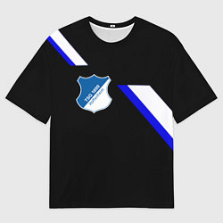 Футболка оверсайз женская Hoffenheim fc sport, цвет: 3D-принт