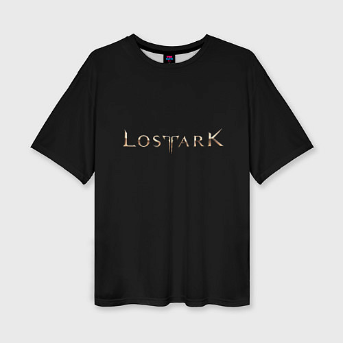 Женская футболка оверсайз Lostark / 3D-принт – фото 1