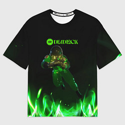 Женская футболка оверсайз Viscous Deadlock