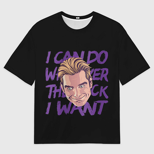 Женская футболка оверсайз Хоумлендер мем Пацаны / 3D-принт – фото 1