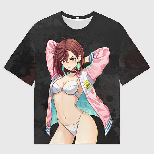 Женская футболка оверсайз Momo Ayase / 3D-принт – фото 1