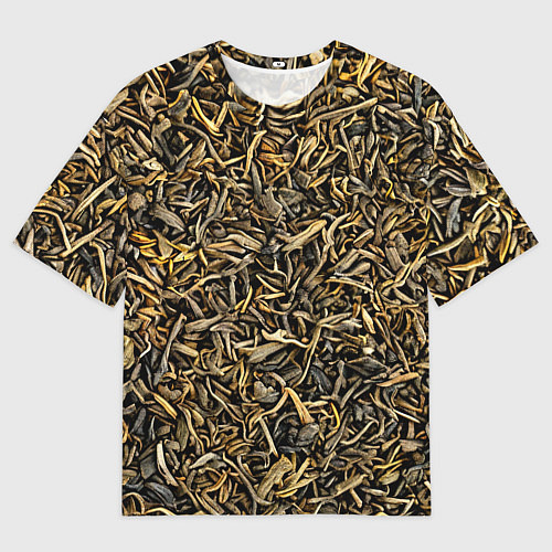 Женская футболка оверсайз Чай / 3D-принт – фото 1