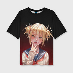 Женская футболка оверсайз Himiko Toga league of villains