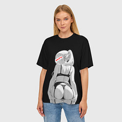 Футболка оверсайз женская Frieren sexy - Sousou no frieren, цвет: 3D-принт — фото 2