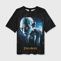 Футболка оверсайз женская Lord of the rings - gollum, цвет: 3D-принт