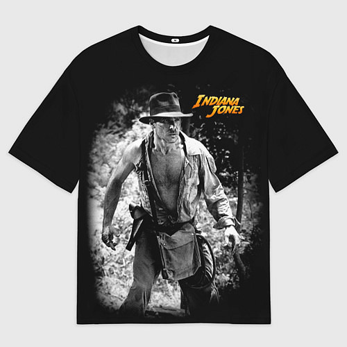 Женская футболка оверсайз Indiana Jones / 3D-принт – фото 1