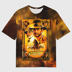 Футболка оверсайз женская Indiana Jones and raiders of lost ark, цвет: 3D-принт