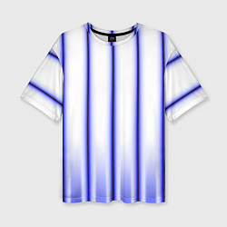 Женская футболка оверсайз Striped suit