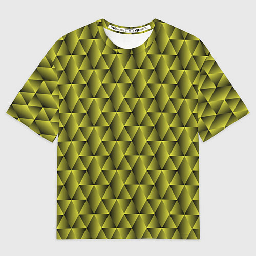 Женская футболка оверсайз Летние переливы / 3D-принт – фото 1