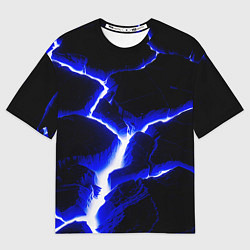 Футболка оверсайз женская The rift, цвет: 3D-принт