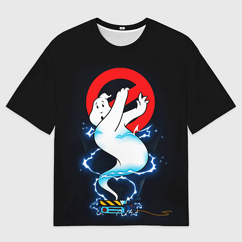 Женская футболка оверсайз Охотники за привидениями / 3D-принт – фото 1