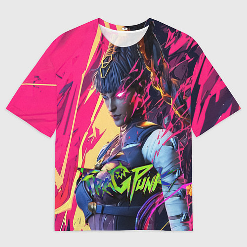 Женская футболка оверсайз Fragpunk serket / 3D-принт – фото 1