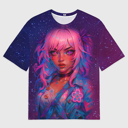 Женская футболка оверсайз Март 7 реализм / 3D-принт – фото 1