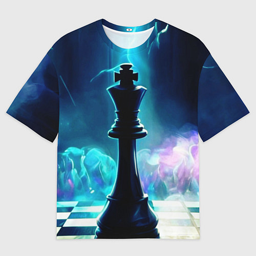 Женская футболка оверсайз Дымовая партия / 3D-принт – фото 1