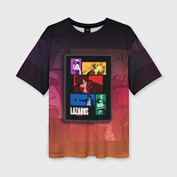Футболка оверсайз женская Lazarus Art, цвет: 3D-принт